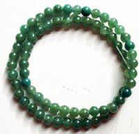 16 inch strand of 6mm Green Aventurine Beads